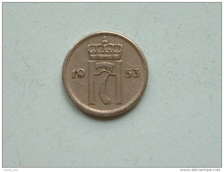 1953 - 10 ORE / KM 396 ( For Grade , Please See Photo ) ! - Norvège