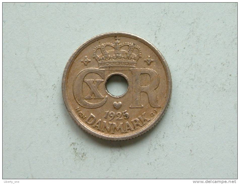 1925 HCN GJ - 10 ORE / KM 822.1 ( For Grade , Please See Photo ) ! - Danemark