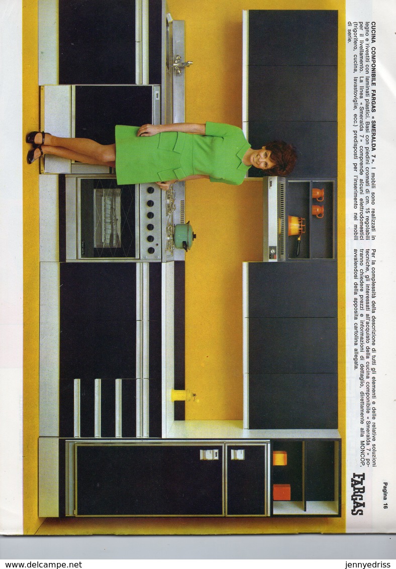 Catalogo Casa Arredamento  MONCOP , Gruppo  Montedison , Anni 70 - Advertising