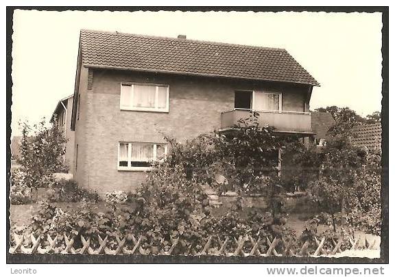 RHEDE Bocholt Münster Borken PRIVAT KARTE Haus Detailansicht 1960 - Borken