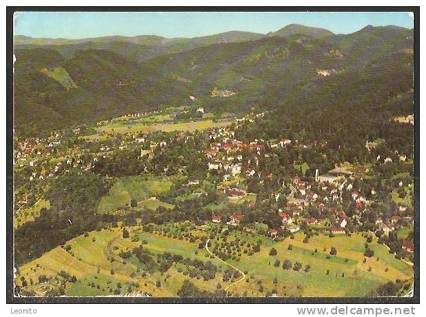 BADENWEILER Luftbild Thermen Im Süden 1970 - Badenweiler