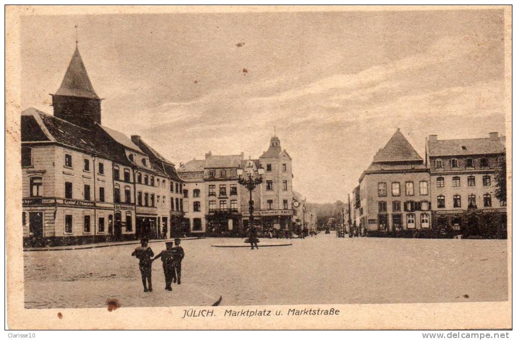 Allemagne Juelich Maktplatz  Animée - Juelich