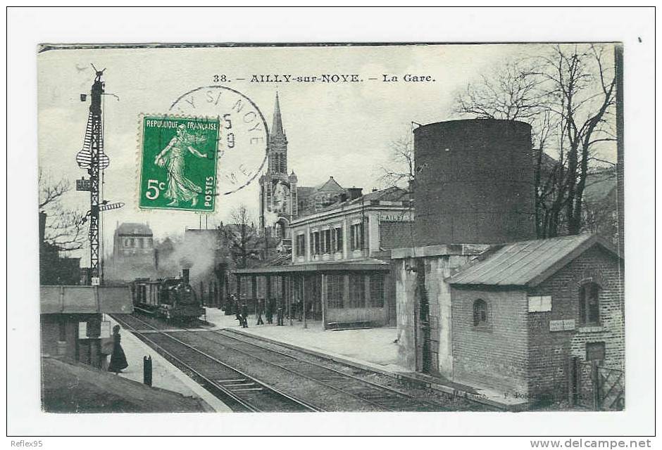 AILLY SUR NOYE - La Gare - Ailly Sur Noye