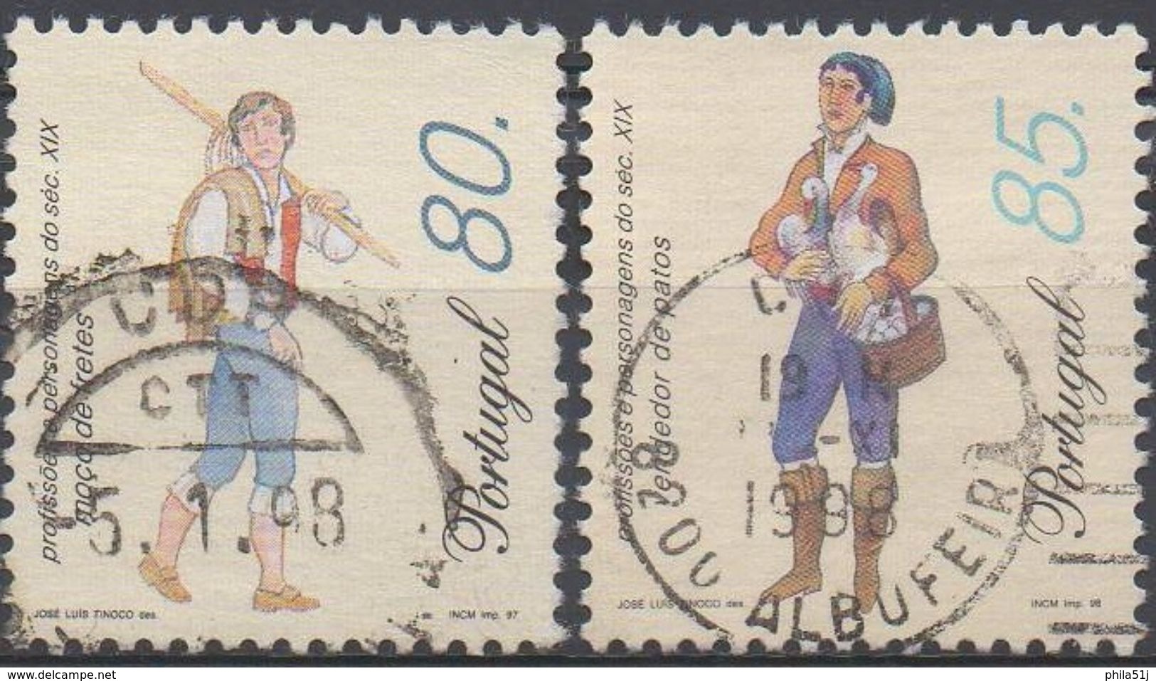 PORTUGAL  N°2160/2219__OBL VOIR SCAN - Used Stamps