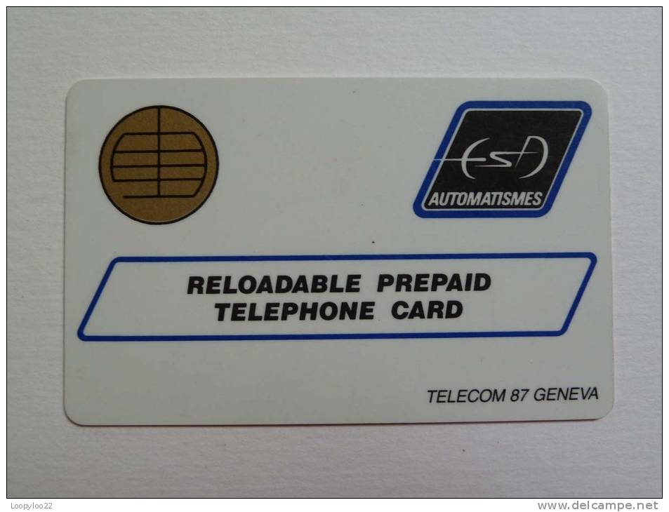 SWITZERLAND - Bull Smart Telephone Card - Specimen - Facimile Chip - (SW35) - Schweiz