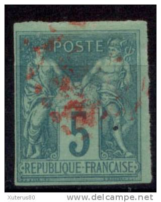 #8# COLONIES GENERALES N° 31 Oblitéré Losange Rouge (Réunion) - Sage