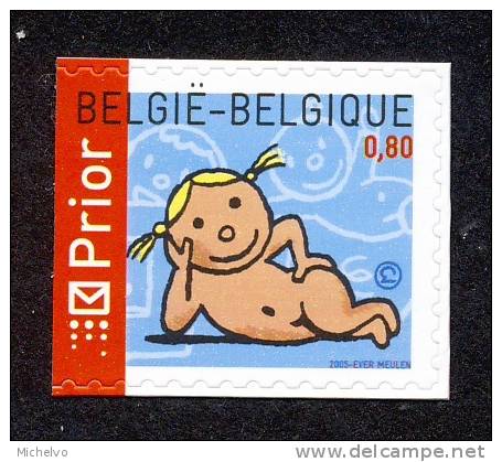 Belg. 2005 - COB N° 3404 ** - Naissance Fille - Neufs