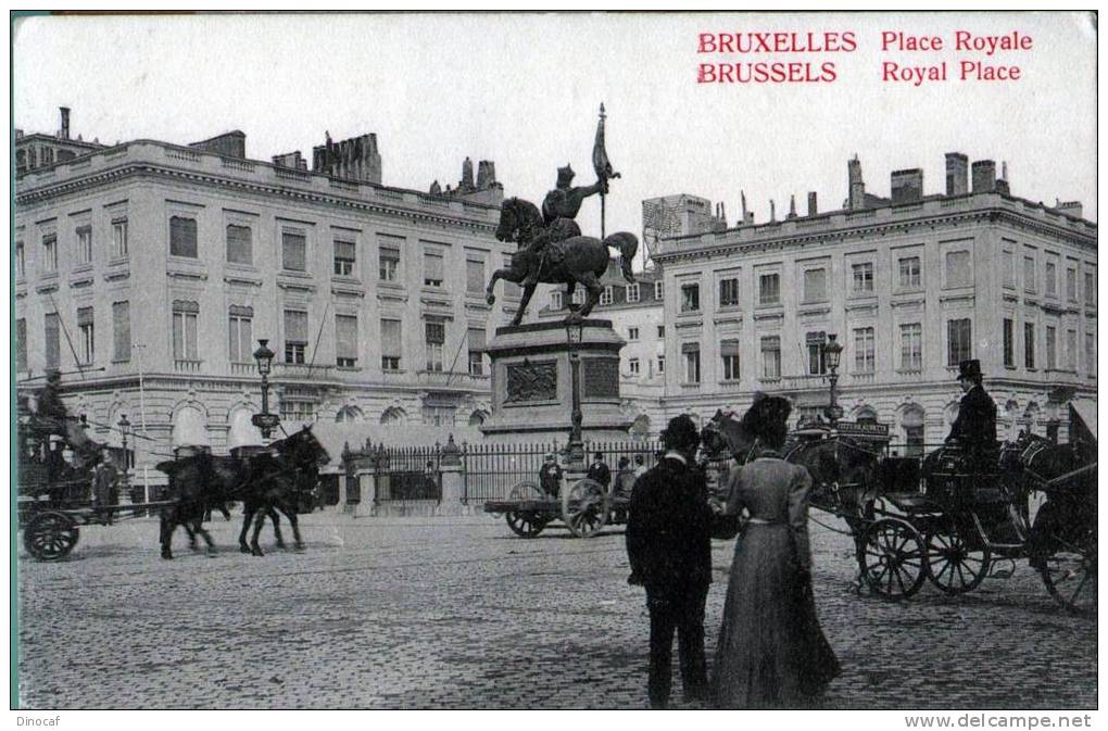 BRUXELLES, Brussels, Brussel,  Royal Place - Ferrovie, Stazioni