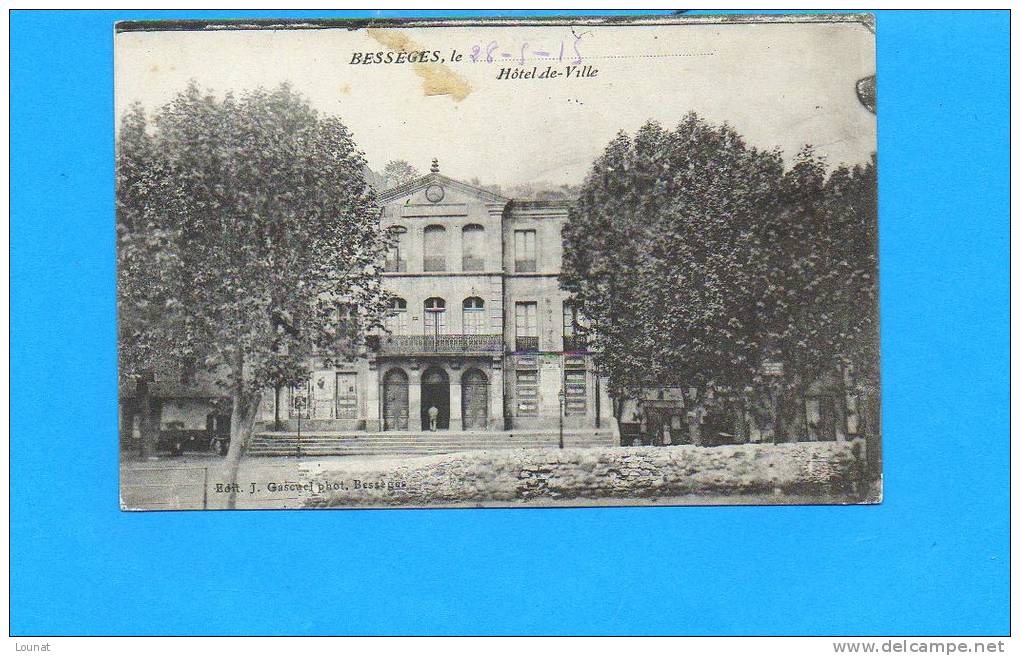 30 Bessèges : Hôtel De Ville - Bessèges