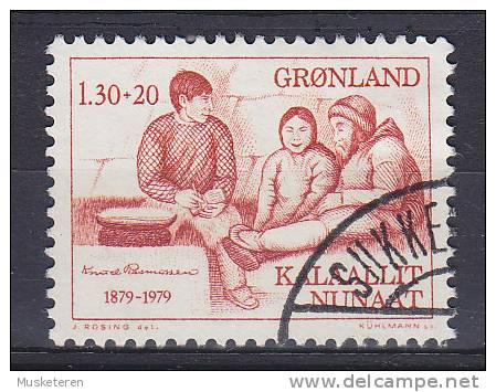 Greenland 1979 Mi. 116    1.30 Kr + 20 Ø Geburtstag Von Knud Rasmussen Polarforscher - Usati