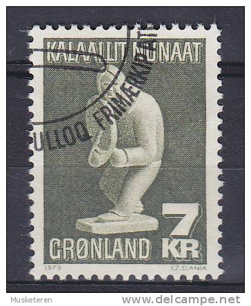 Greenland 1979 Mi. 117      7.00 Kr Kunsthandwerk Specksteinfigur (Cz. Slania) - Usati