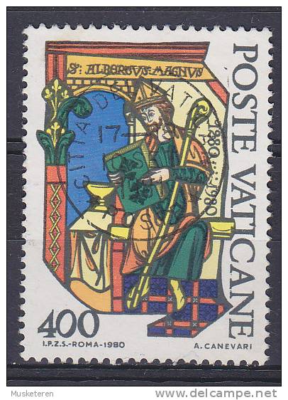 Vatican 1980 Mi. 778     400 L Holy Hl. Albertus Magnus Deluxe Cancel !! - Used Stamps