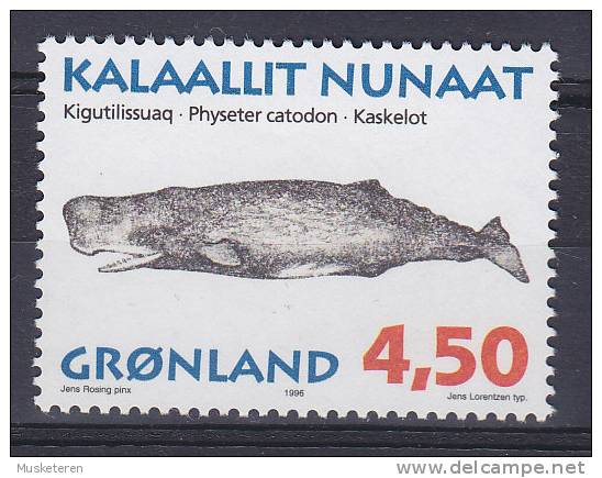 Greenland 1996 Mi. 290 Y     4.50 Kr Wale Whale Kaslelot Flour Paper MNH** - Ungebraucht