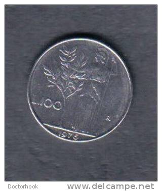 ITALY    100  LIRE 1976 (KM # 96) - 100 Lire