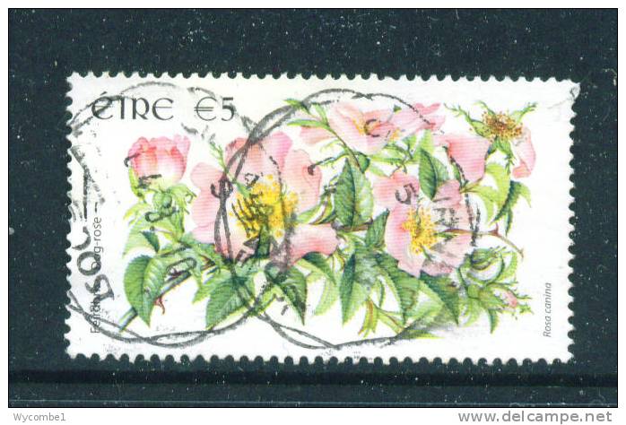 IRELAND  -  2004  Flower Definitives  5 Euro  26 X 47mm  FU  (stock Scan) - Gebraucht