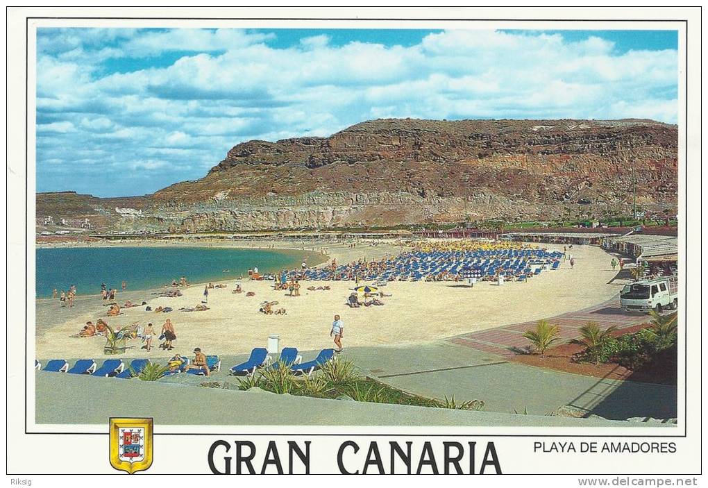 Spain - Gran Canaria  Playa De Amadores.  B-1311 - Andere & Zonder Classificatie