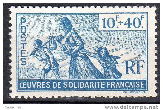Colonies Françaises - 1943: "Au Profit Des Oeuvres De Solidarité" (N° 66**) - Other & Unclassified