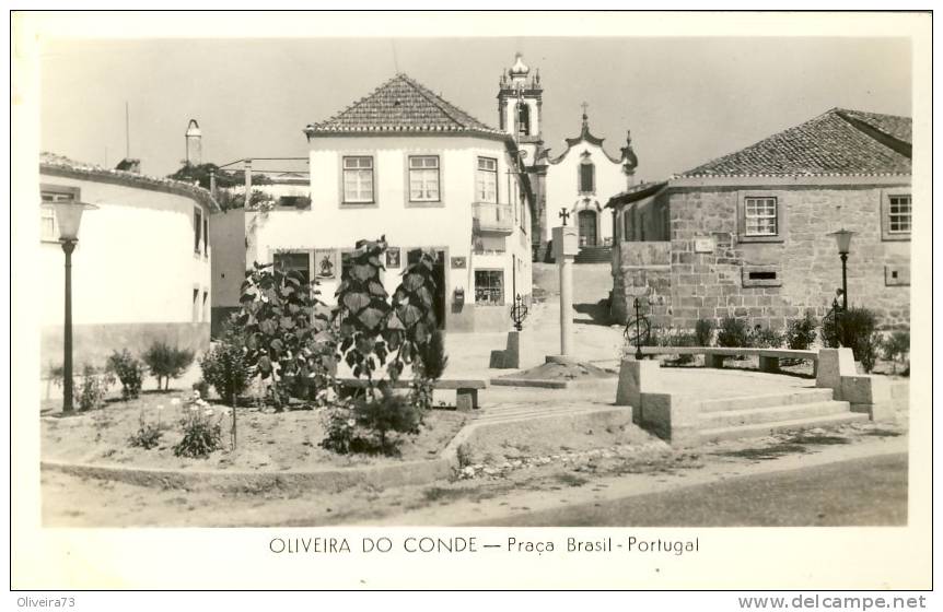 OLIVEIRA DO CONDE Praça Brasil  PORTUGAL 2 Scans  VISEU - Viseu