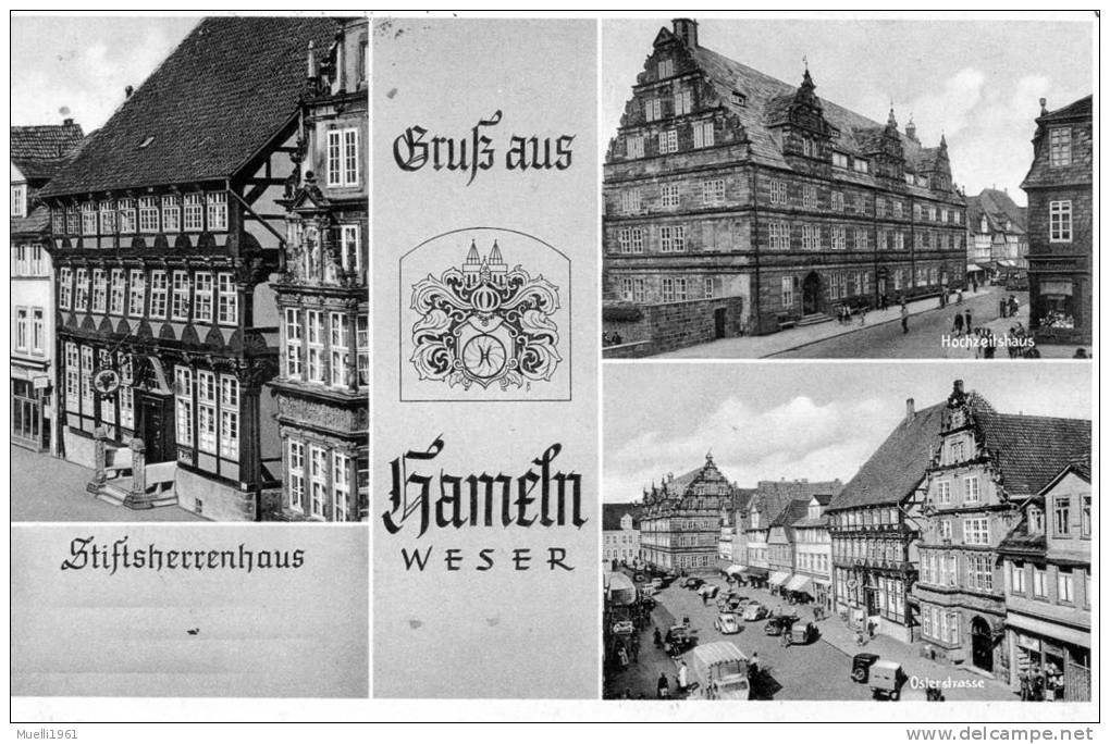 Ak Gruß Aus Hameln, 1954 - Hameln (Pyrmont)