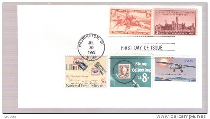 FDC National Postal Museum - Plus Additional Stamps - 1991-2000