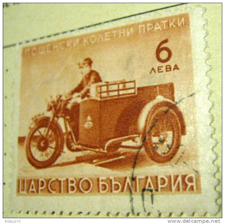 Bulgaria 1941 Parcel Post Motor Cycle Combination 6l - Used - Used Stamps