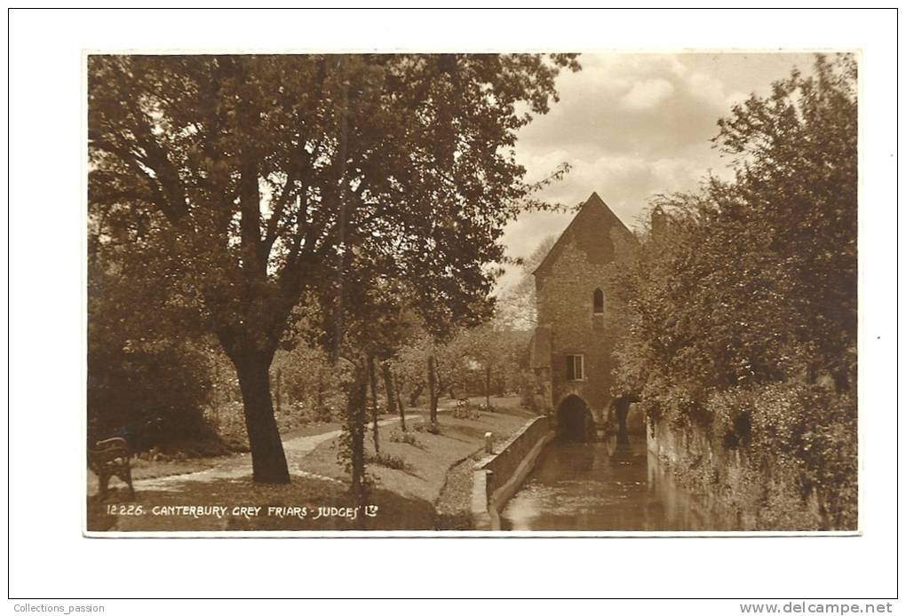 Cp, Angleterre, Canterbury, Grey Friars Judges, écrite - Canterbury