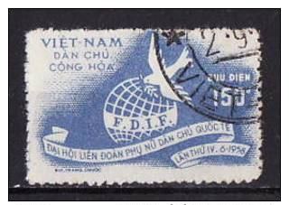 26-109 // 1958  INTERNATIONAL  WOMEN CONGRESS  Mi 74 O - Vietnam