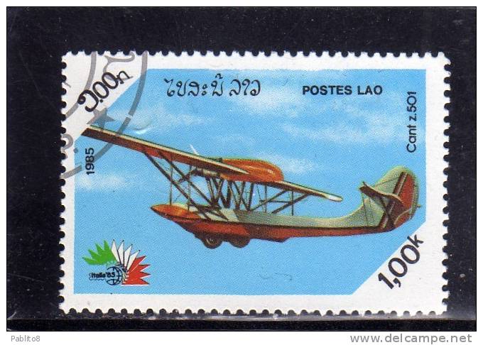 LAOS LAO 1985 ITALIA 85 CANT Z 501 USED - Laos