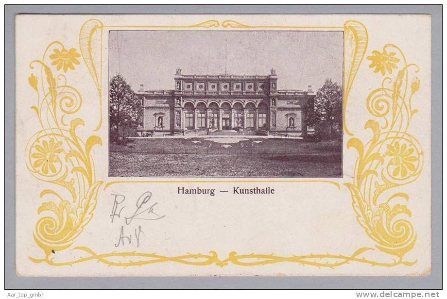 DE Ha Hamburg Kunsthalle 1900-04-16 Foto Jugendstyl - Harburg