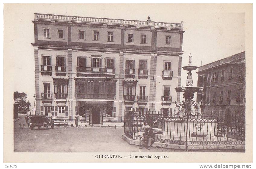 Gibraltar - Place Ville - Editeur Benzaquen - Gibraltar