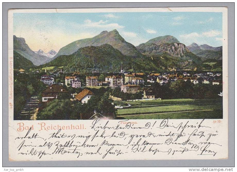 DE Bay BAD REICHENHALL 1915-08-03 Foto B.Lehrburger #460 - Bad Reichenhall