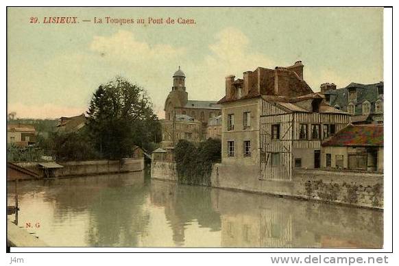 14/ CALVADOS... LISIEUX: La Touques Au Pont De Caen - Lisieux