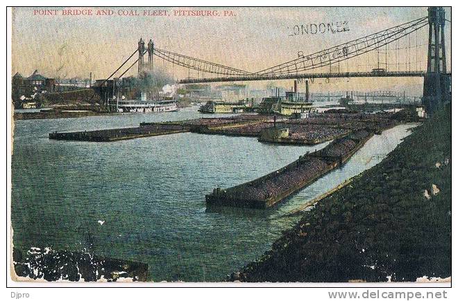 Point Bridge And Coal Fleet  Pittsburg - Pittsburgh