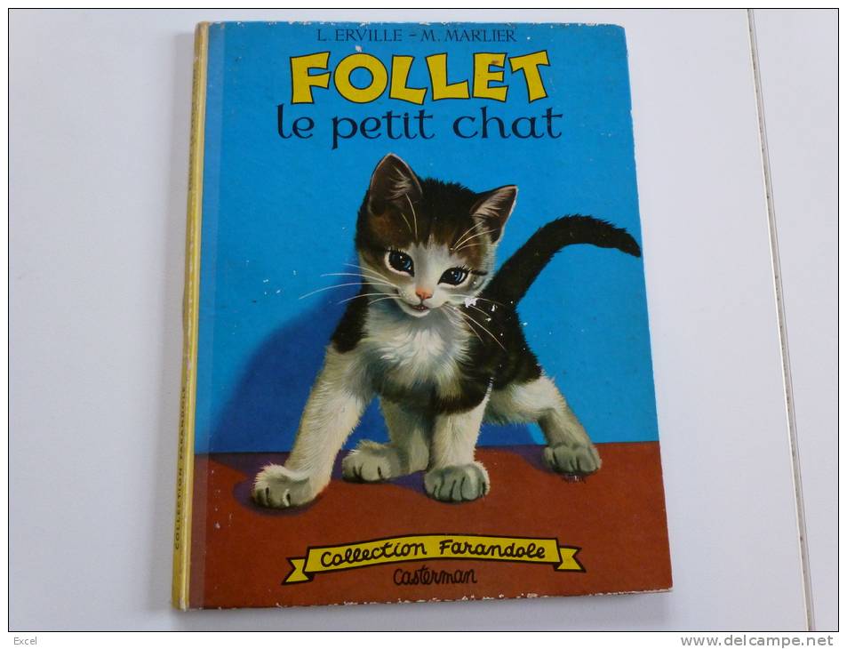 COLLECTION FARANDOLE - FOLLET LE PETIT CHAT - MARLIER - Martine