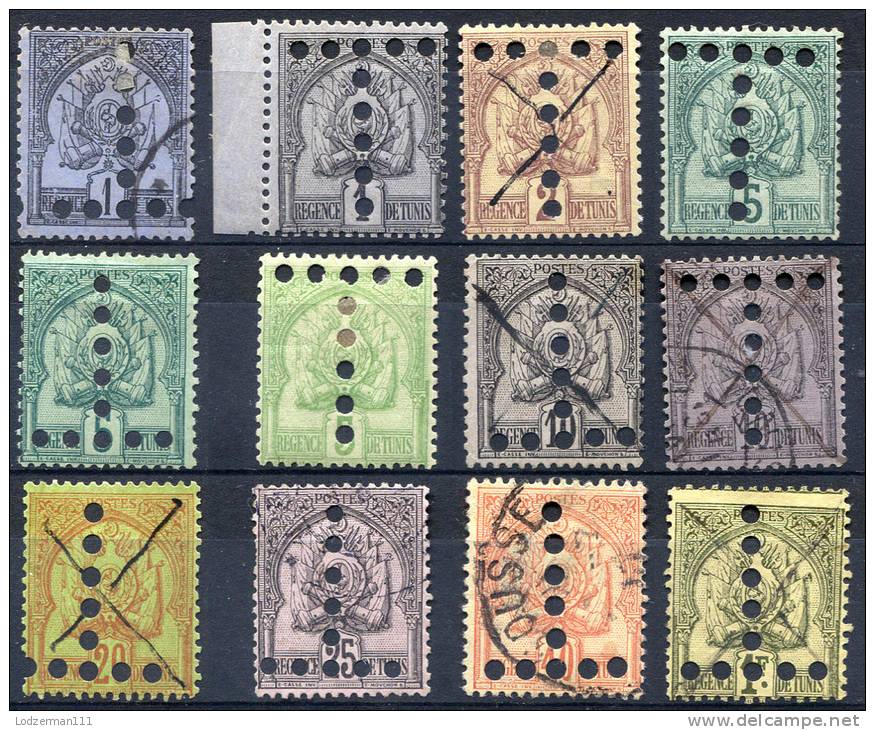 TUNISIE - Accum. Of Taxe (porto, Postage Due) Stamps (mix) All VF - Segnatasse