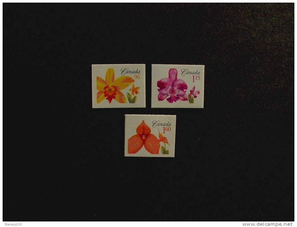 CANADA 2007  ORCHIDS FROM BOOKLET   MNH **     (021801-275/015) - Unused Stamps