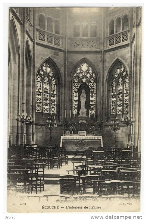 ECOUCHE  - Intérieur De L'Eglise. - Ecouche