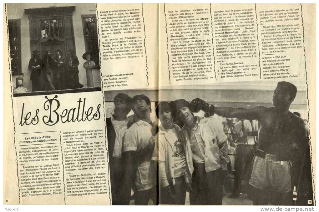 THE BEATLES  -  COLLECTION HOMMAGES  N°2  -  34 PAGES  -  NOMBREUSES PHOTOS  -  PARUTION ANNEE 1980 - Musique