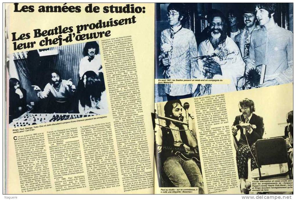 20 ANS AVEC LES BEATLES  -  EDITION SPECIALE ANNIVERSAIRE N°1  -  67 PAGES  -  NOMBREUSES PHOTOS  -  PARUTION ANNEE 1980 - Música