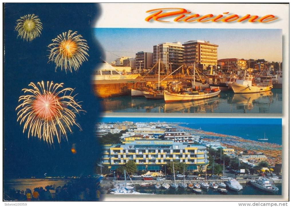 Italie Carte Postale Riviera Adriatica - Riccione - Autres & Non Classés