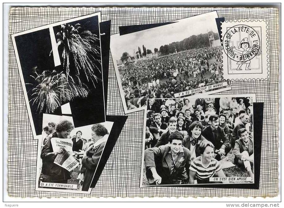 LA COURNEUVE  FETE DE L HUMANITE    -  CPM 1967 - Gewerkschaften