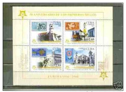 CUBA/KUBA 2005  EUROPA SOUVENIR SHEET PERFORATA MOLTO RARA MNH - Altri & Non Classificati