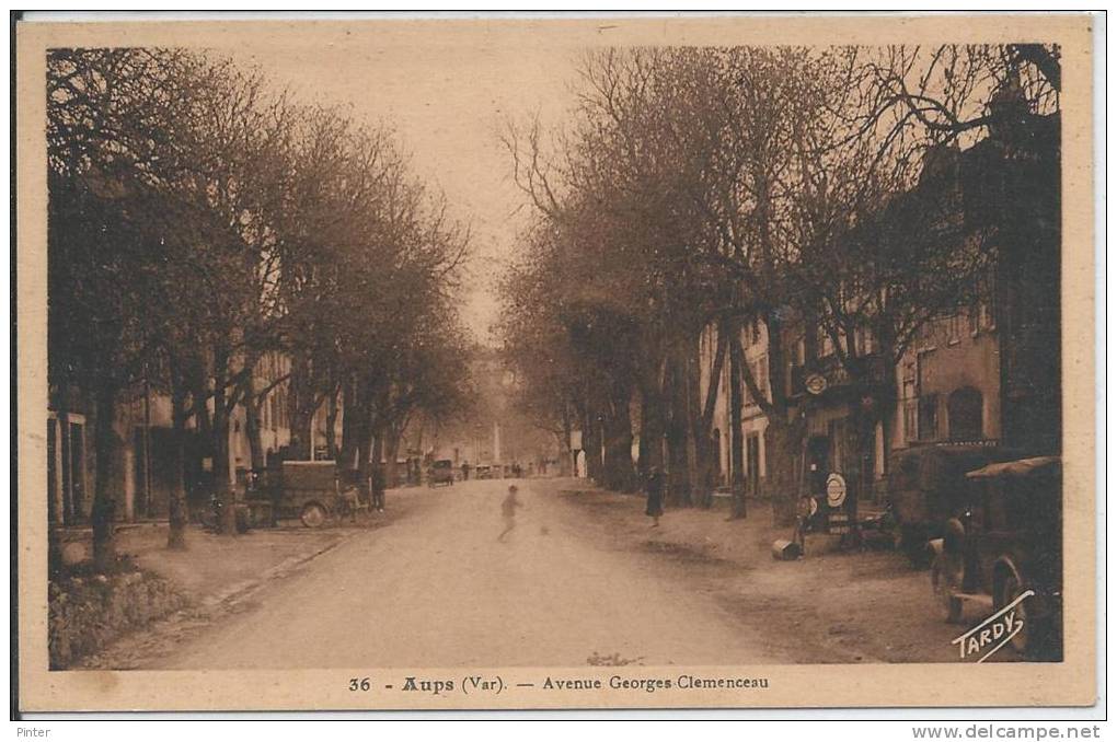 AUPS - Avenue Georges Clémenceau - Aups