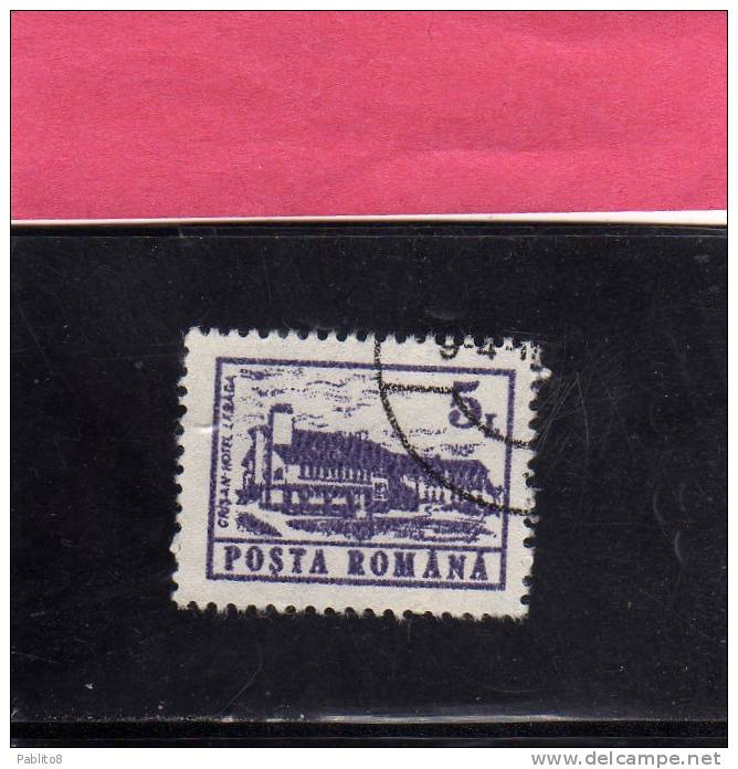 ROMANIA  - ROMANA 1991 DEFINITIVE STAMP Lebada Hotel, Crisan. - FRANCOBOLLI DI POSTA ORDINARIA USED - Usado