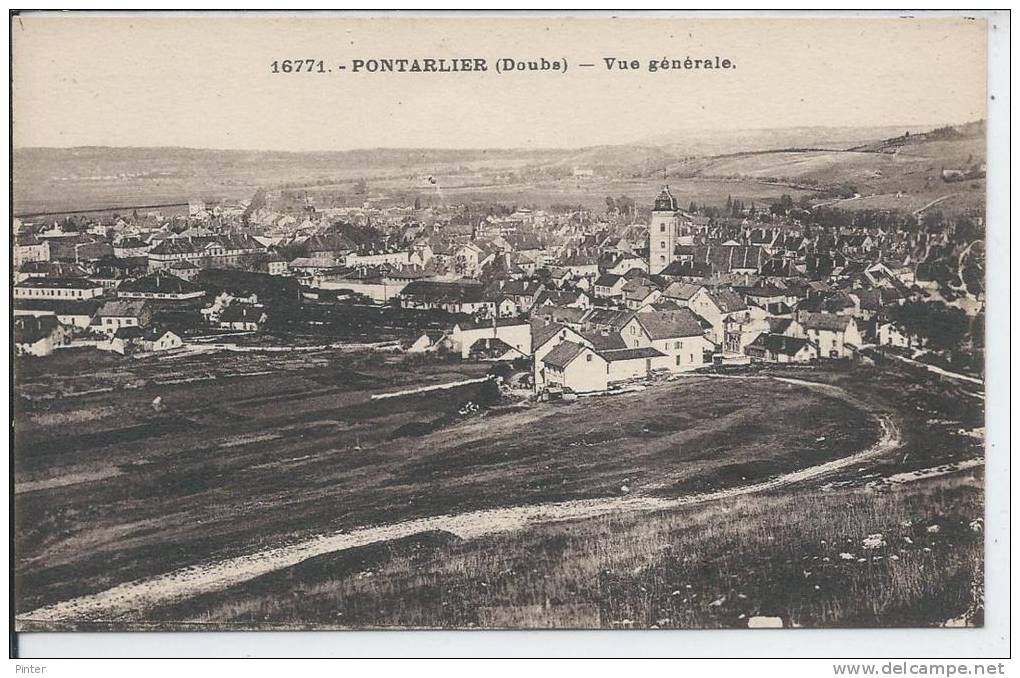 PONTARLIER - Vue Générale - Pontarlier