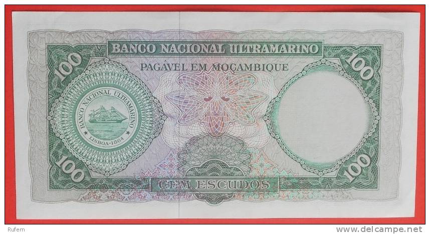 PORTUGAL -Mozambique  100  ESCUDOS  1961    -    (148) - Portugal