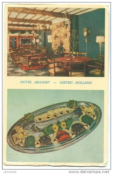 Hotel Braams, Gieten, Holland, Unused Postcard [10462] - Gieten