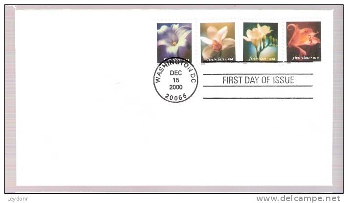 FDC Flowers - 1991-2000