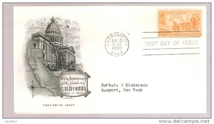 FDC California - 1941-1950