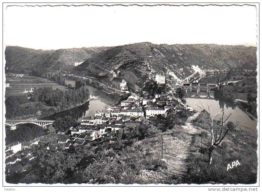 Carte Postale 46. Luzech  Vue Aérienne Trés Beau Plan - Luzech